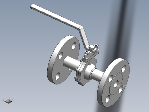法兰球阀-304 DN15-DN200