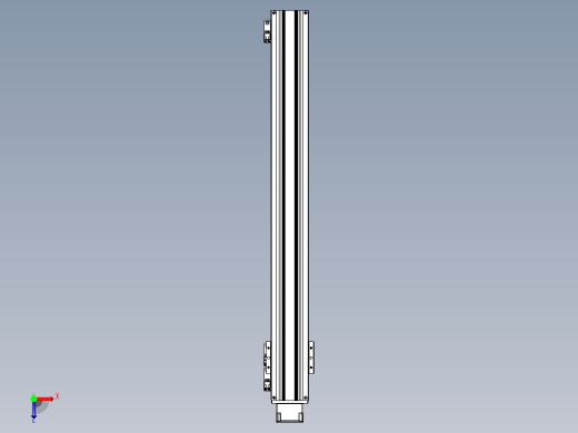 TPA-KNR-86E-1610C-L750A1-MU-P10-N3线性模块铝制底座俯视缩略图