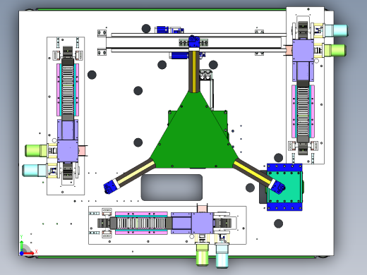 阶梯轴自动化攻丝专机设计x_t前视缩略图