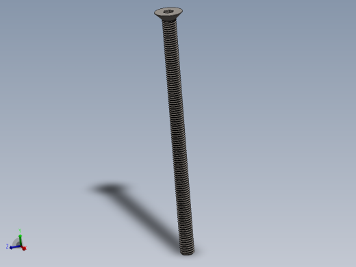 Screw_ISO_10642_M5x90_A2.SLDPRT主视缩略图