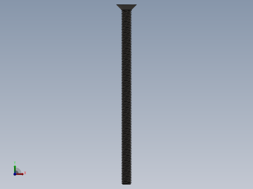 Screw_ISO_10642_M5x90_A2.SLDPRT前视缩略图