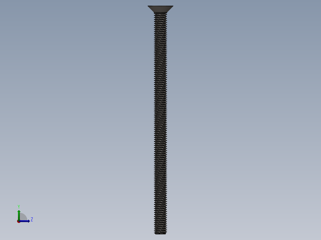 Screw_ISO_10642_M5x90_A2.SLDPRT左视图