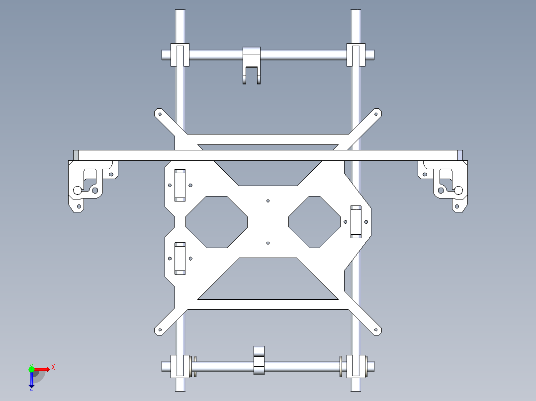 B2004868-3D 打印机 7A 直径俯视图