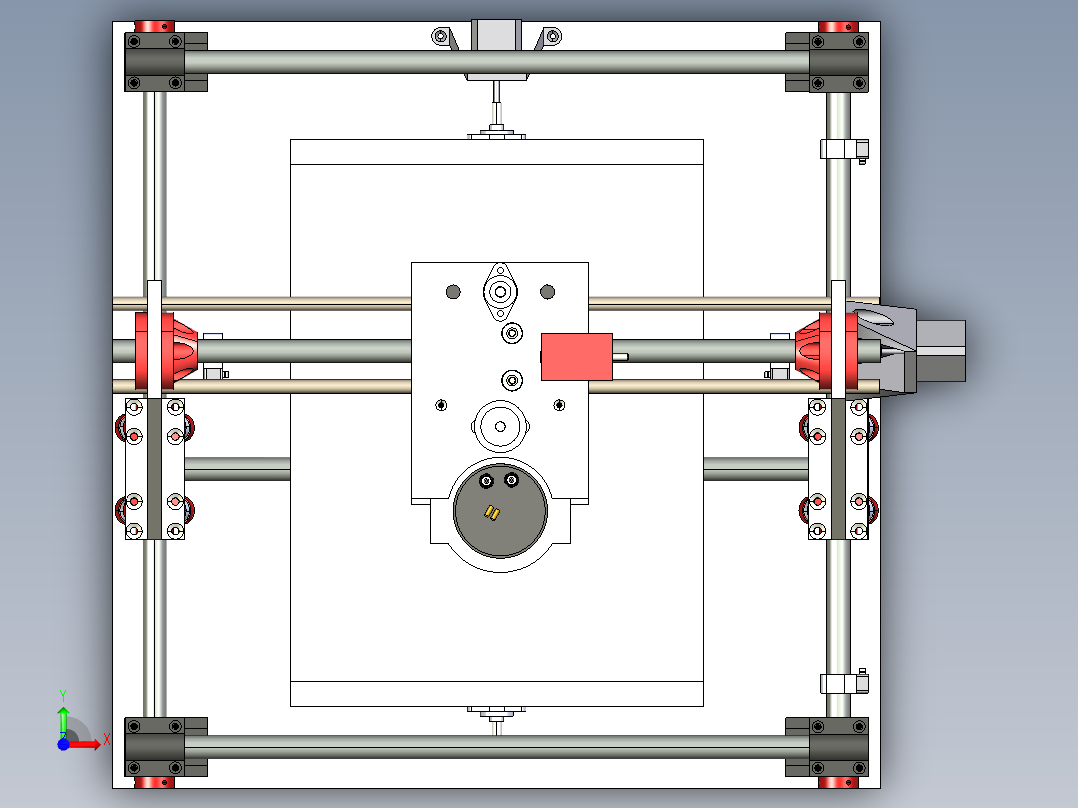 A2004696-数控铣床前视图
