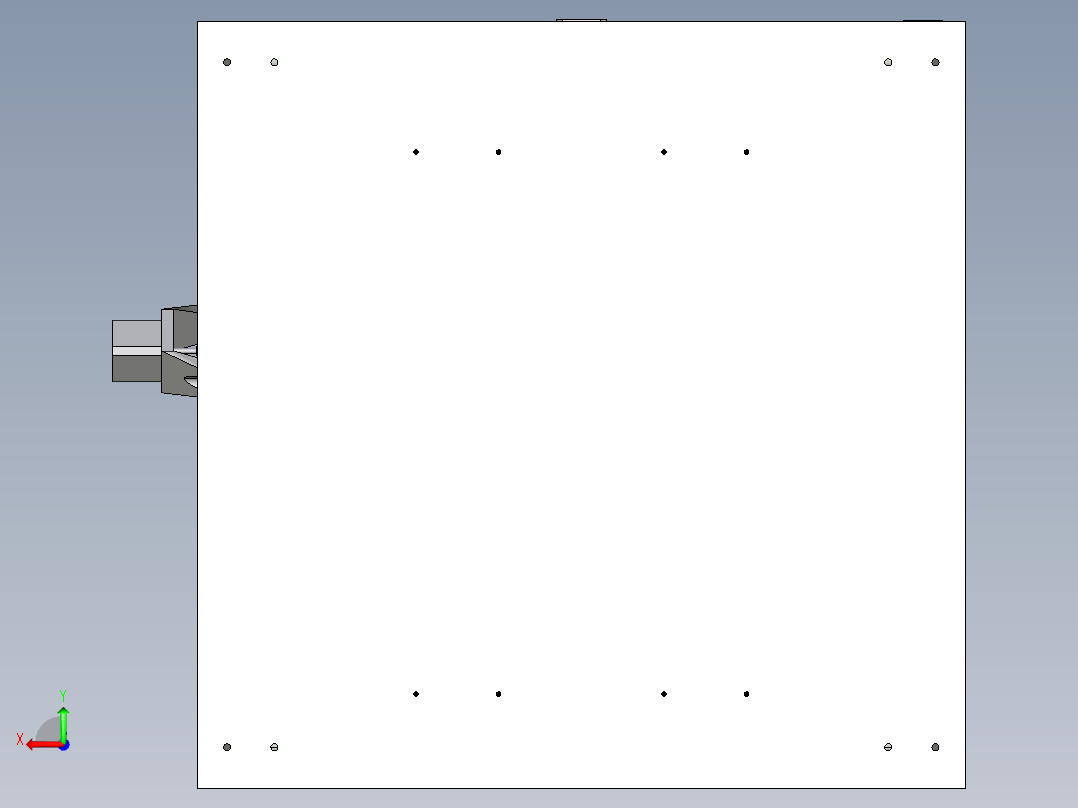 A2004696-数控铣床后视图