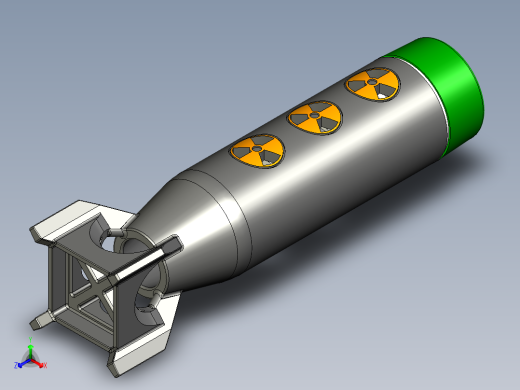 实用工艺摆件 航弹数显电压表