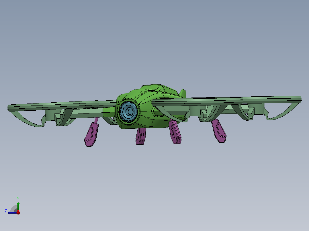 KKL四轴无人机 SW16右视图