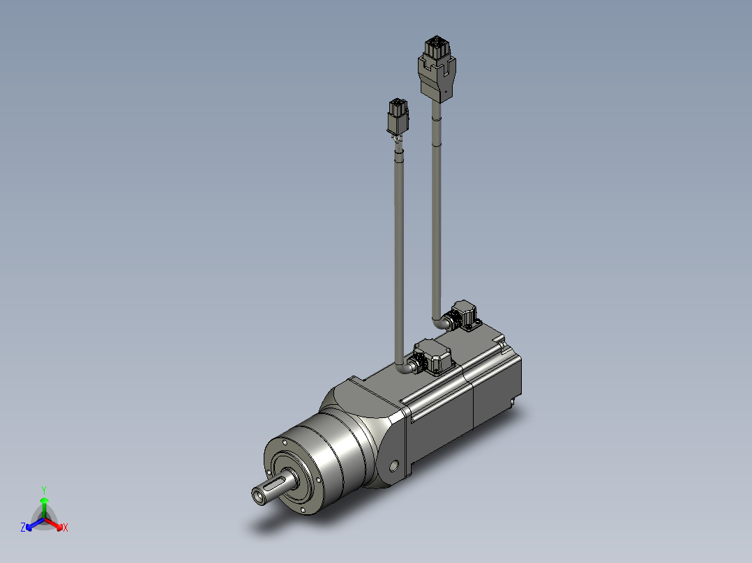 YJ-HC-S08-AM1-50BK-H2(YZ轴ZC正等轴测图