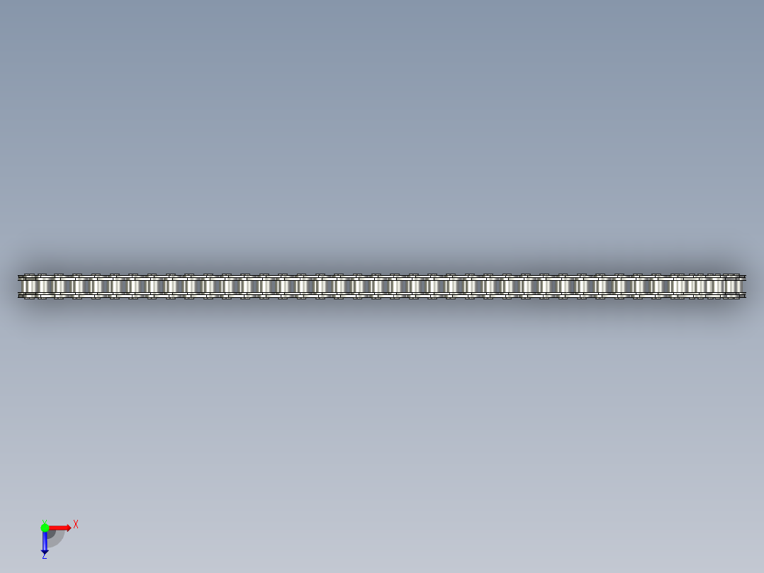 16A中心840链条俯视图