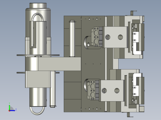 JR-收料轮组件左视缩略图