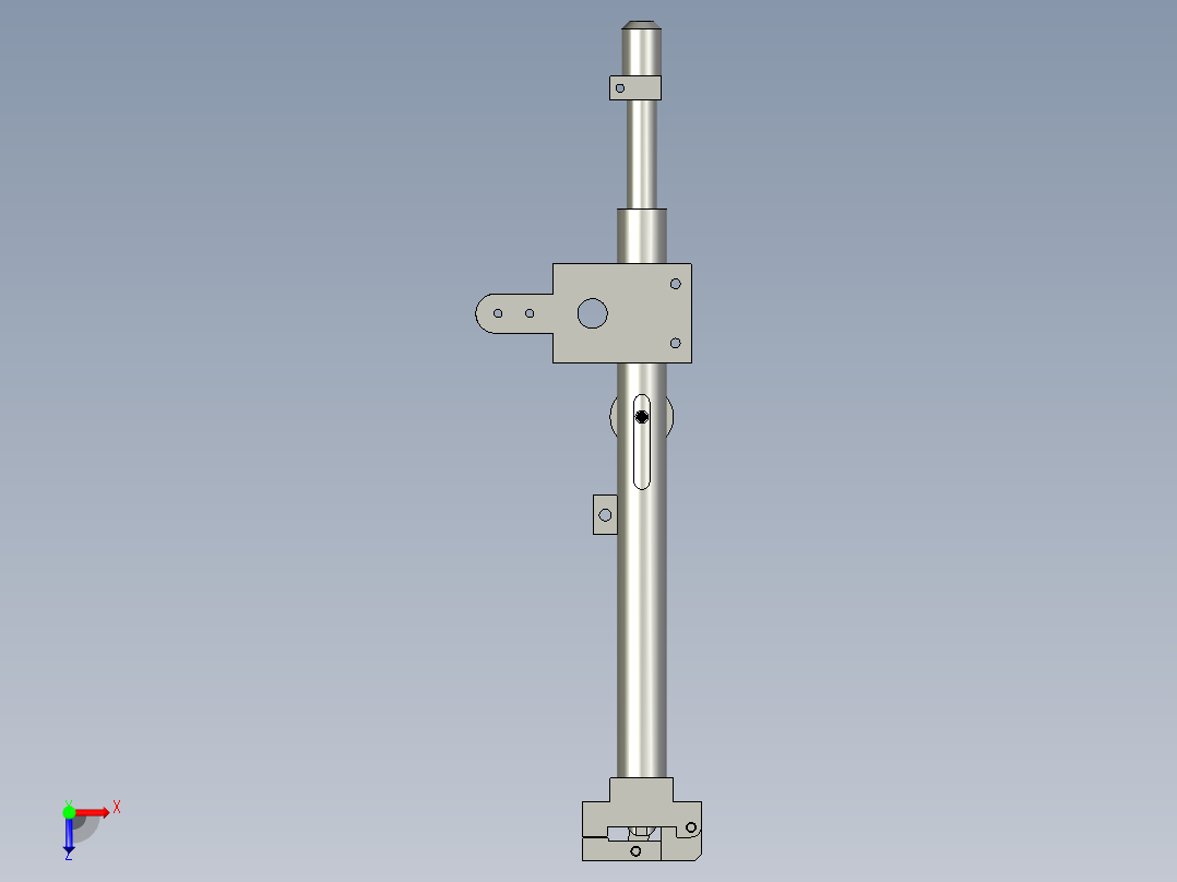 包装袋卡手俯视图
