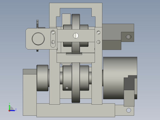 TB-04-00左送布机构左视缩略图