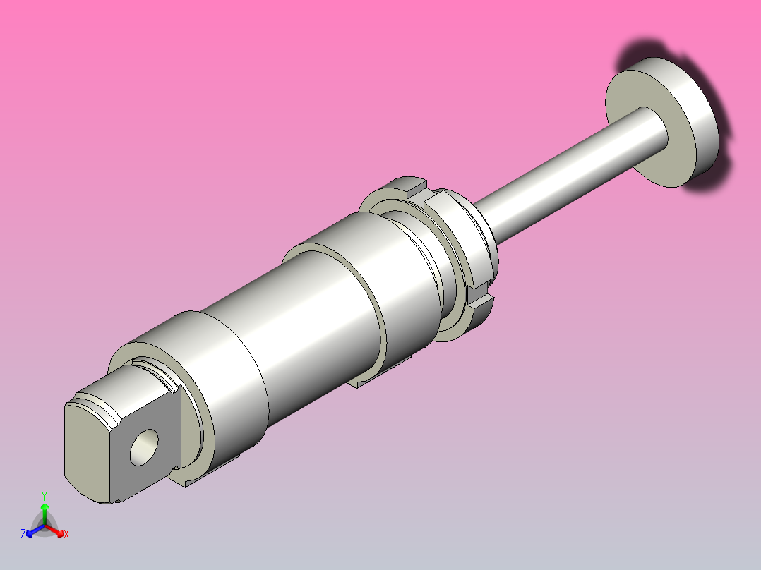 FESTO气缸ESNU-32-10-P-A---_0_正等轴测图