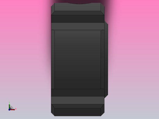 NR径向锁紧螺母[NR M8×0.75]前视缩略图