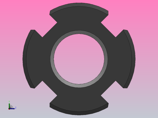 NR径向锁紧螺母[NR M8×0.75]左视缩略图