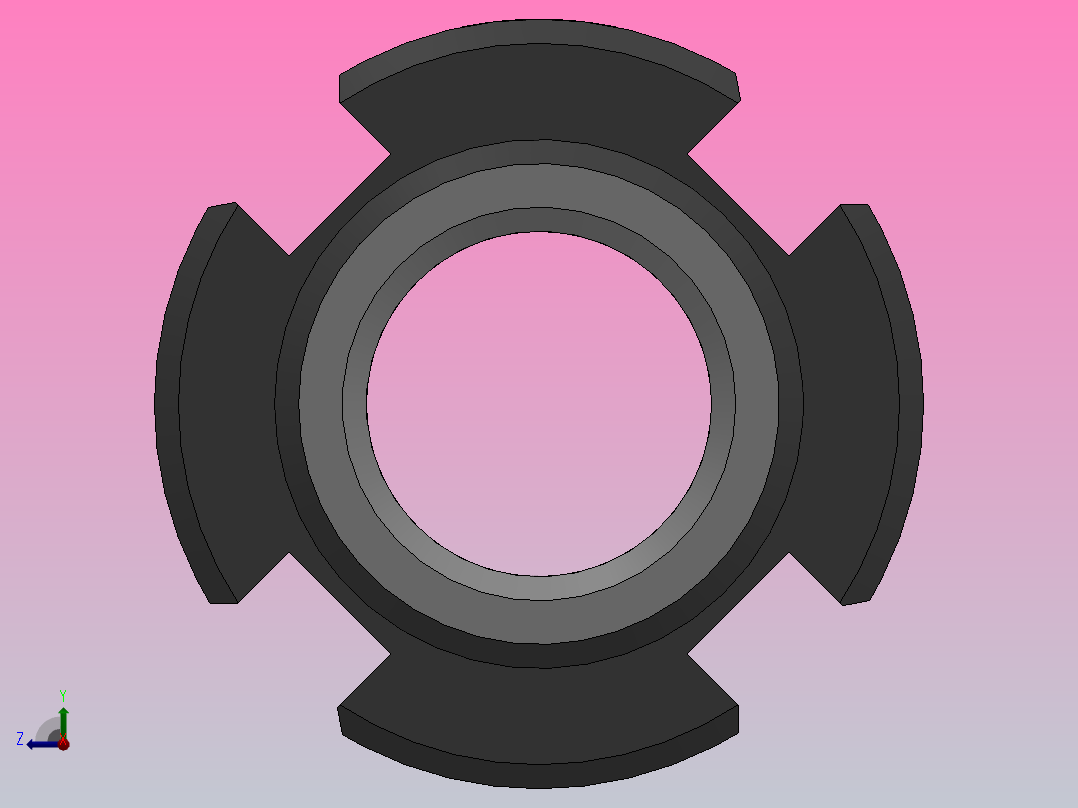 NR径向锁紧螺母[NR M8×0.75]右视图