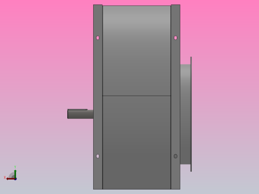 SYQS-E离心风机[SYQS-450E]亿利达左视缩略图