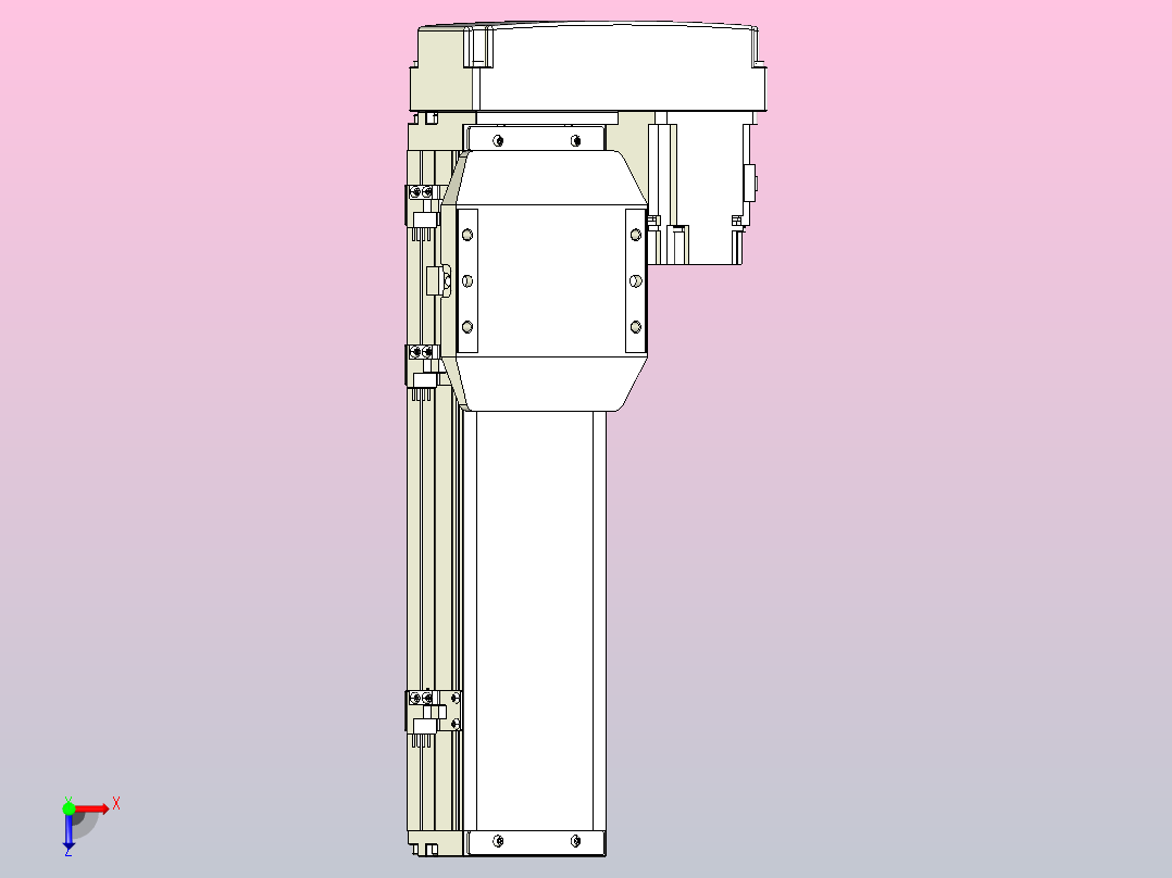 钢基模组TPA-KCR-8610C-340A1-MR-H0S2俯视图