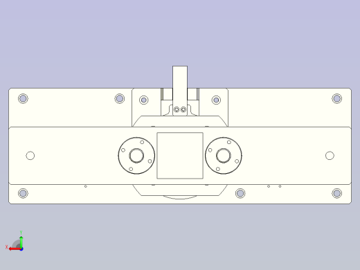 发动机曲轴齿圈压紧工装后视缩略图