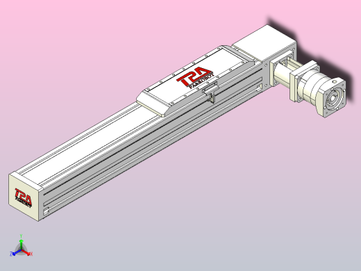 伺服电机集成皮带传动直线执行器TPA-OCB-120-224-L350-DL-J90-N3