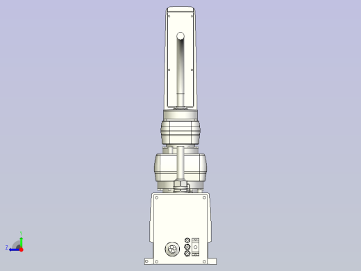 yk900xg_200机器人三维数模图纸右视缩略图