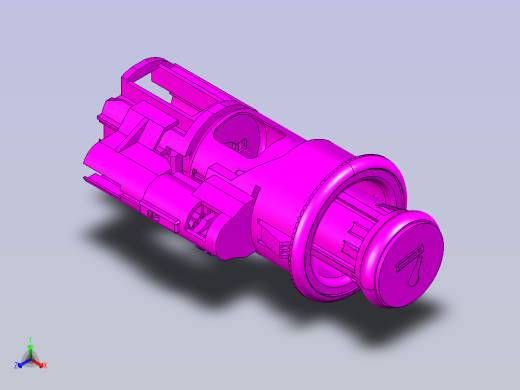 点烟器3d数模