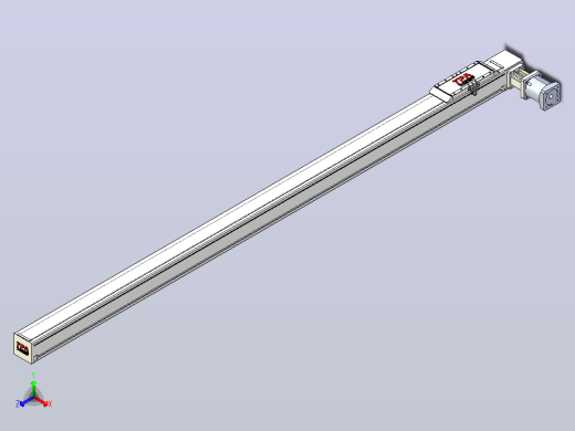 伺服电机集成皮带传动直线执行器TPA-OCB-100-192-L2150-DL-J90-N3