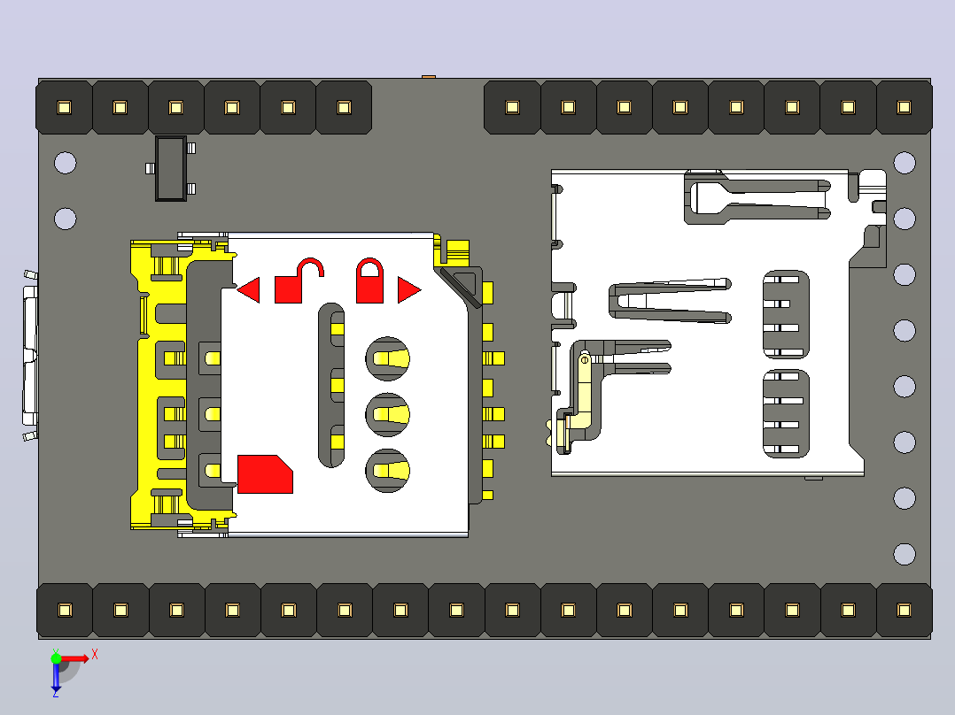 a9g模块11俯视图