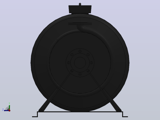 南方泵NIS，NISF泵外形（80-50-315）75kW-2极右视缩略图