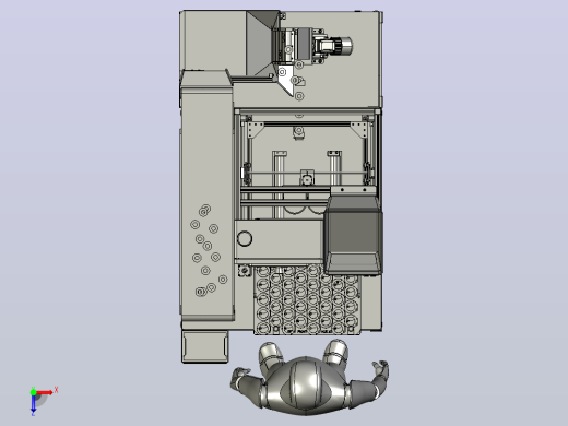 maquina cargadora de laminas automatica 11俯视缩略图