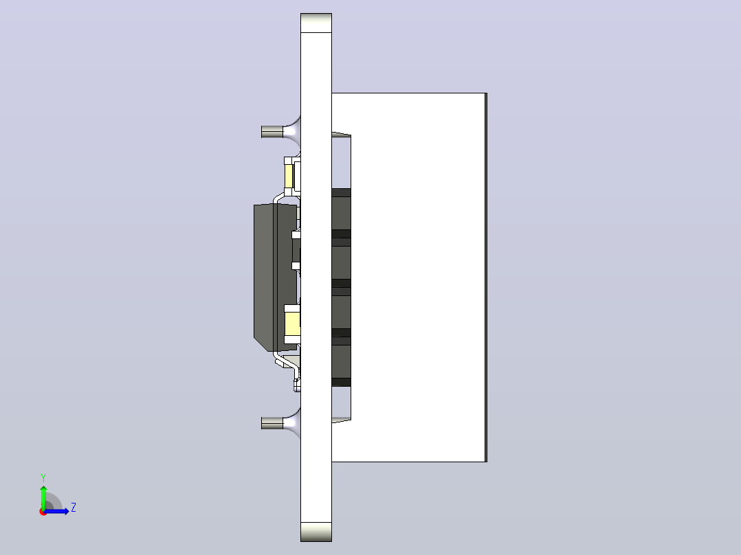 TM1637 Arduino 模块左视图