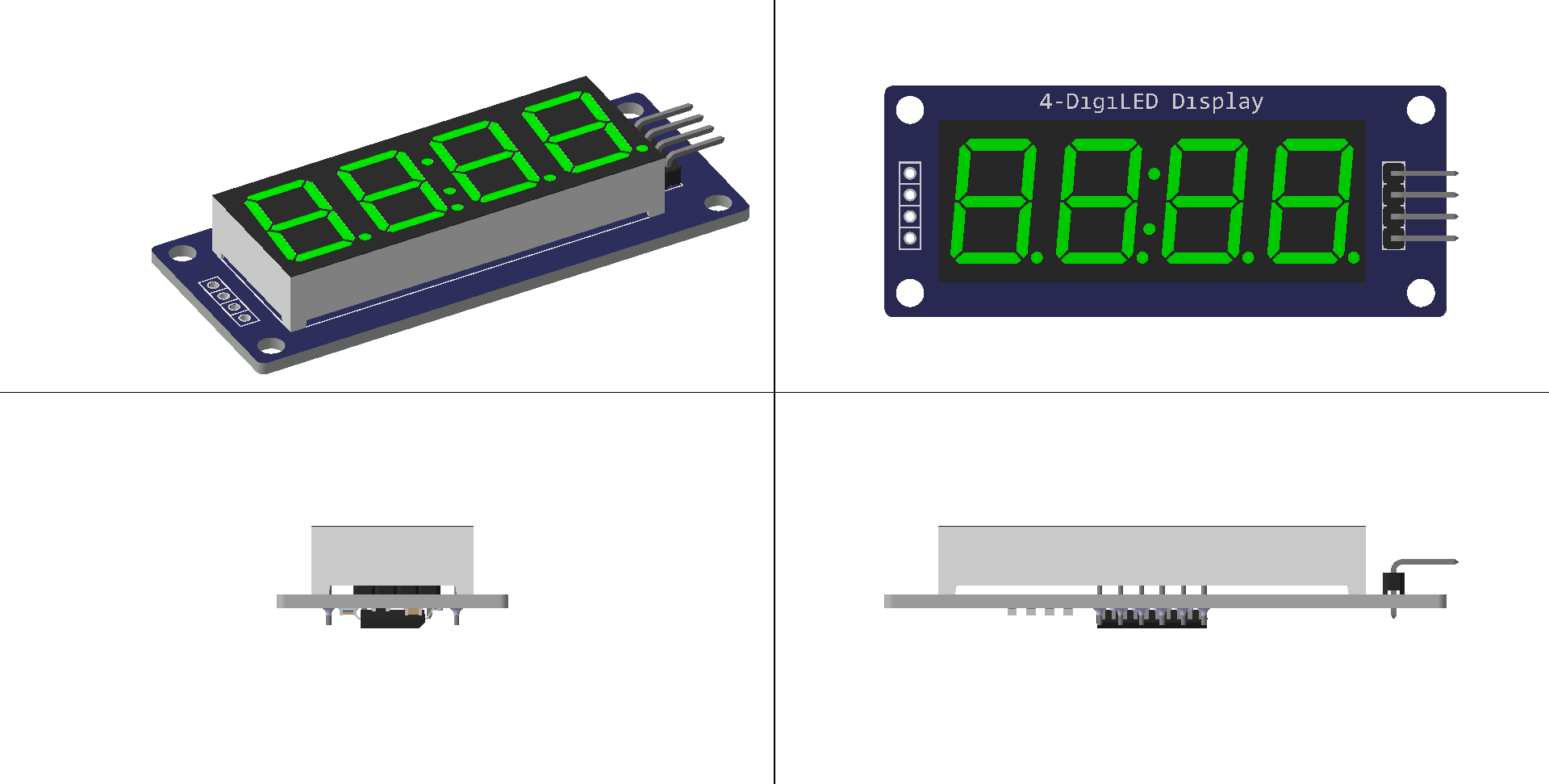 TM1637 Arduino 模块
