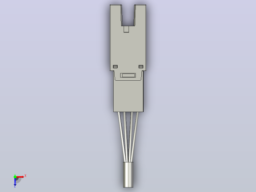槽型传感器开关传感器ZJF40-677-N-D俯视缩略图
