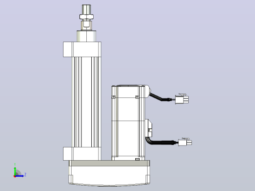 轻载电动缸TPA-ESR40-1210C-L50-MR-LB-W-P40-C3左视缩略图