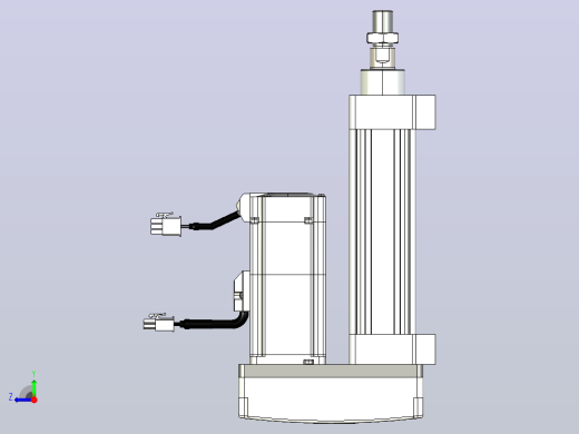 轻载电动缸TPA-ESR40-1210C-L50-MR-LB-W-P40-C3右视缩略图