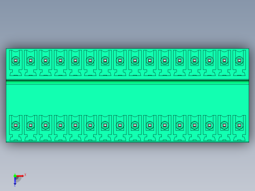 DEGSON 15EDG 系列 3.5mm 插拔式接线端子 FullPack-15EDGVT-3.5-32P-14-00AH俯视缩略图