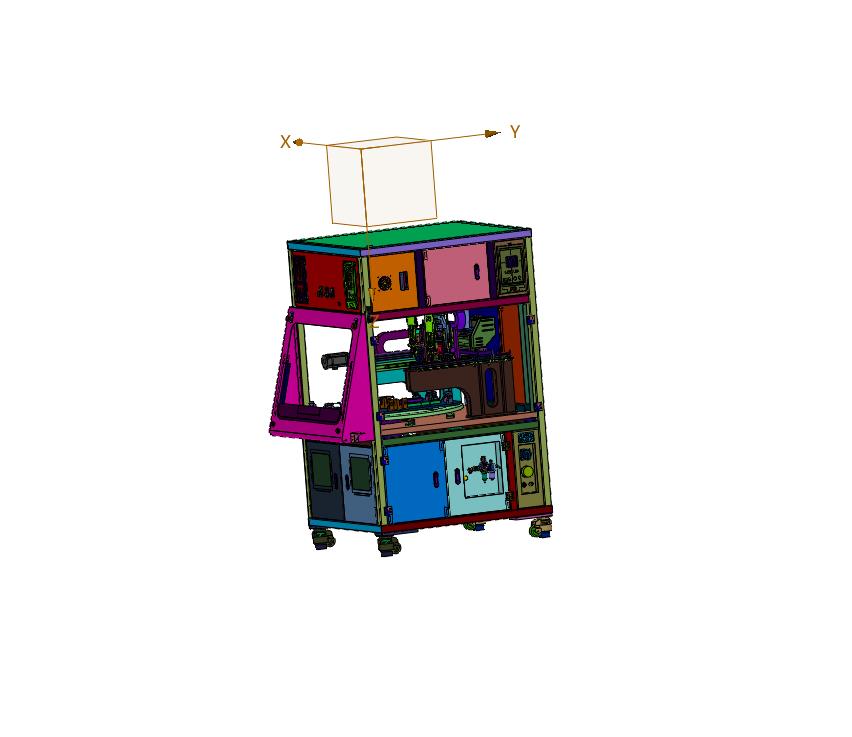 多工位转盘式机械手锁附设备