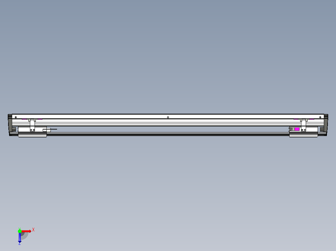 威洛博VL系列3d模型模组2VL17E1Y-S900俯视图