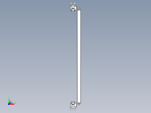 基恩士SL-JB47_back-mount_kc图纸模型前视缩略图