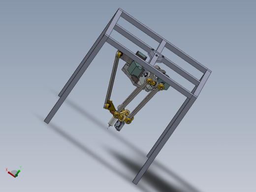 并联结构食品3D打印机
