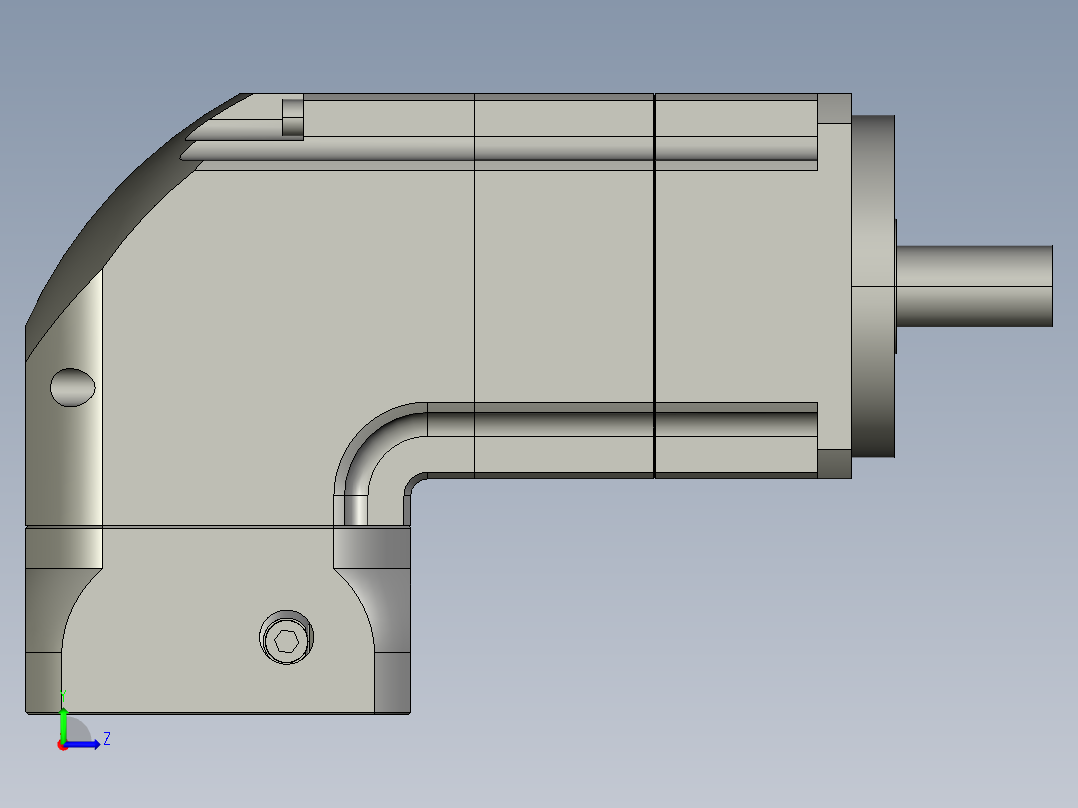 斜齿ZPGH090-L2 19-70-90-M6-6B CZ19.STEP左视图