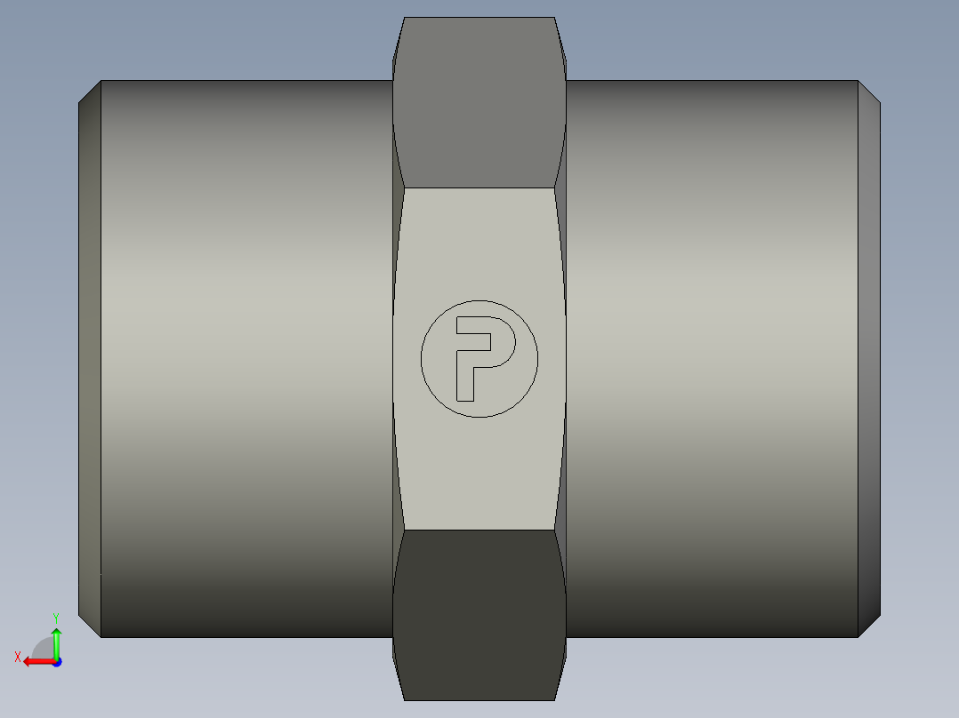 卡套式工业通用硬管接头EO Union G12LLCFX后视图