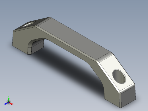 取手(不銹鋼)EG-3D多系列多零件图纸模型