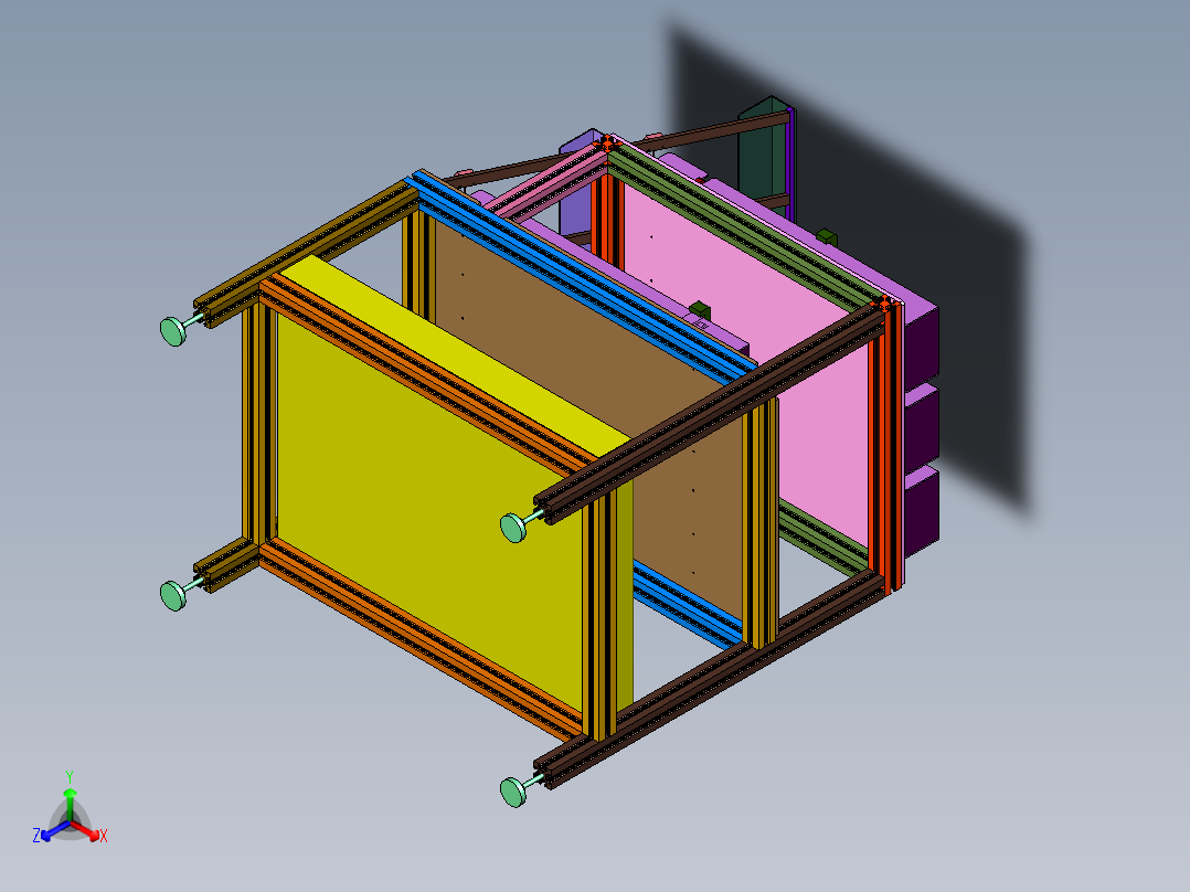 防错拿物料料架系统