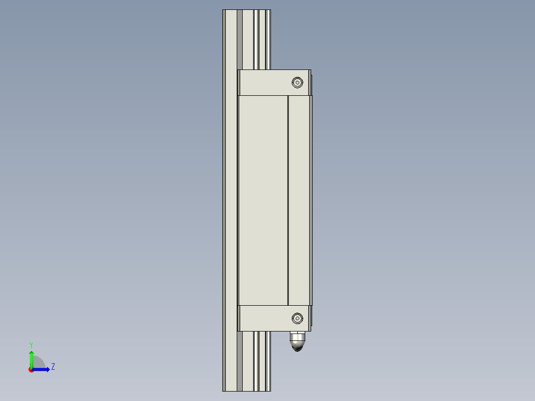 银泰PMI-SME45-LSB.igs左视图