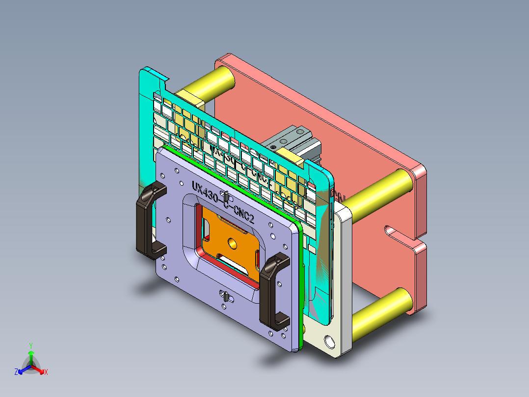 UX430-C-CNC2-170519正等轴测图