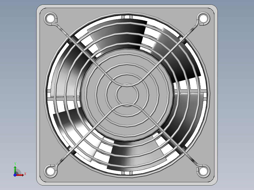 轴流风扇UF-123823(120)前视图
