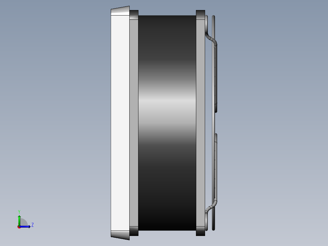 轴流风扇UF-123823(120)左视图