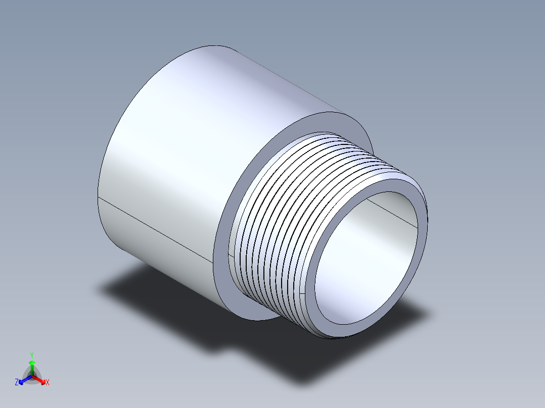 CPVC管件15-Sch80_MaleAdapter_SxMPT_9836-015 _1.5in主视图