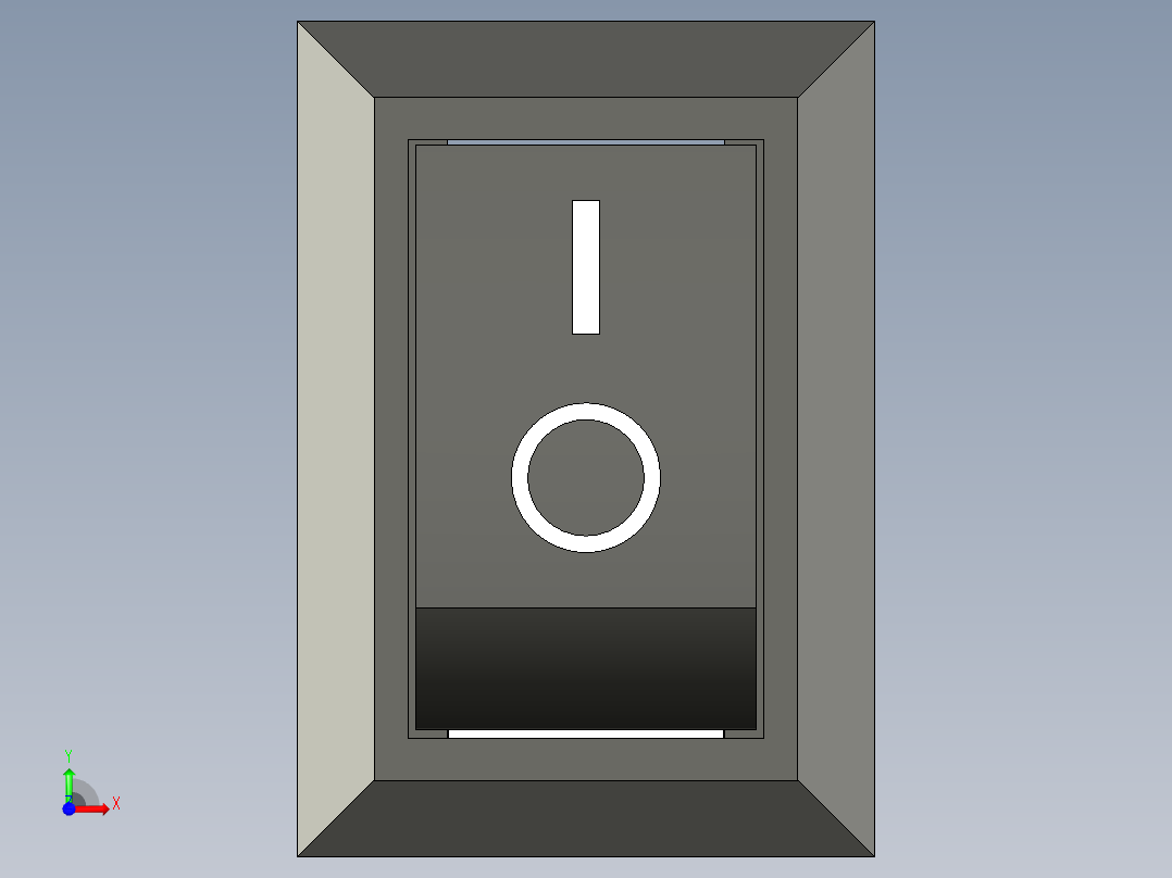 船型开关switch2前视图